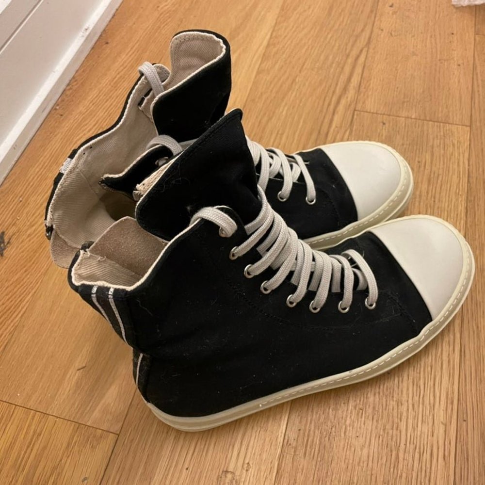 Rick owens dekshdw high top sneakers